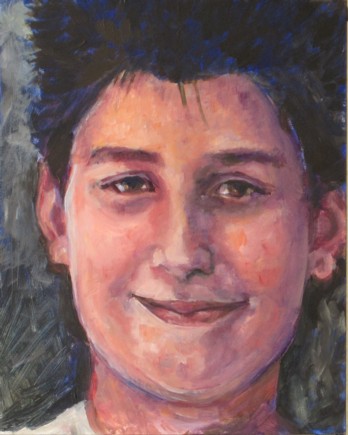 'Chris' - Acrylic on panel - 8 x 10 - 2010 