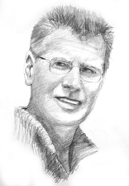 'Dieter' - pencil on paper - 10 x 14 - 2010 