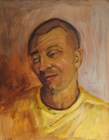 'Hari 1' - Acrylic on Canvas - 16 x 20 - 2009 
