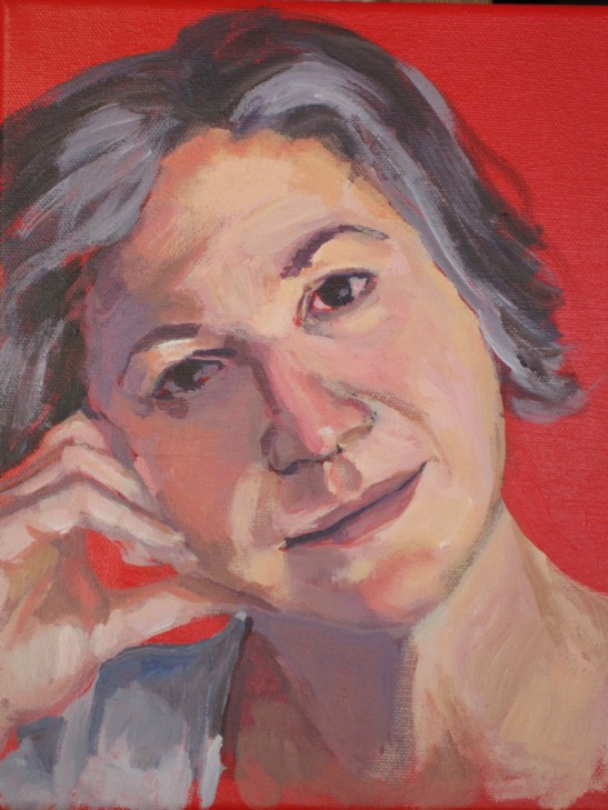 'Julie 2' - Acrylic on Canvas - 8 x 10 - 2009 