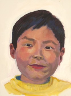 'Malcolm' - Acrylic on Panel - 9 x 12 - 2009 