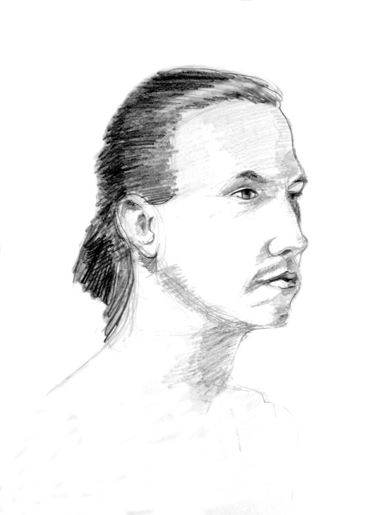 'Miguel' - pencil on paper - 9 x 12 - 2010 