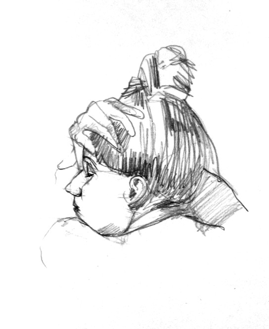 'Prudence5' - pencil on paper - 6 x 8 - 2010 