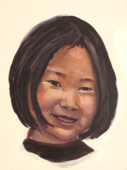 'Sophie' - Acrylic on Panel - 9 x 12 - 2009 