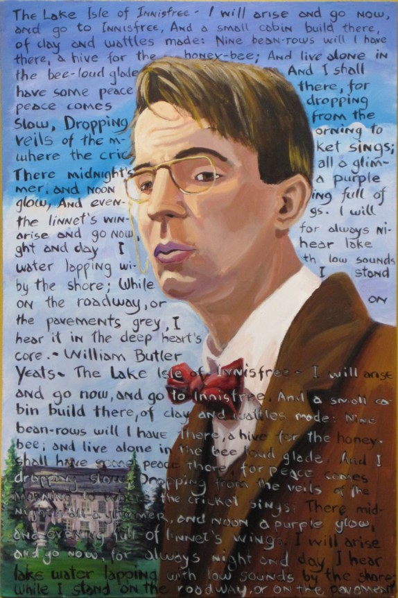'Yeats, Innisfree' - Acrylic on Canvas - 24 x 36 - 2009 